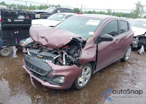 2021 Chevrolet Spark Fwd Ls Automatic from USA, damaged, VIN KL8CB6SA3MC706103